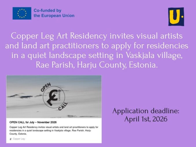 Open Call: Copper Leg Art Residency (Estonia)