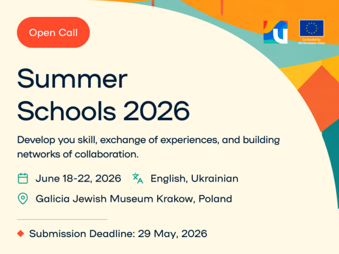 Summer Schools 2026 in Krakow. Open Call for Female Artists and Cultural Professionals