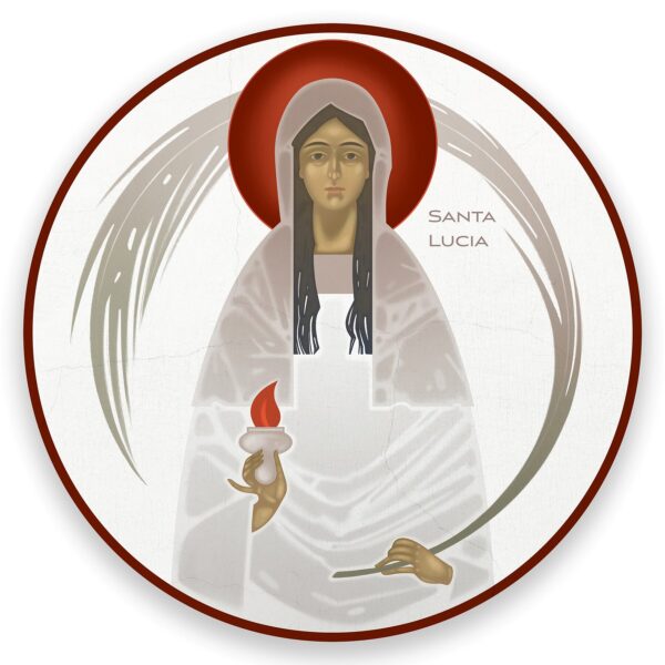 Khrystyna Kvyk Saint Lucy 2025 