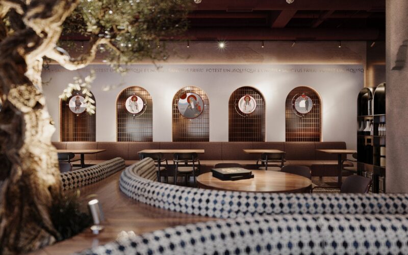 Tutti Santi view in the interior