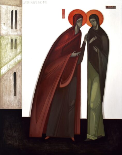 Khrystyna Kvyk Meeting of Mary and Elizabeth 2019