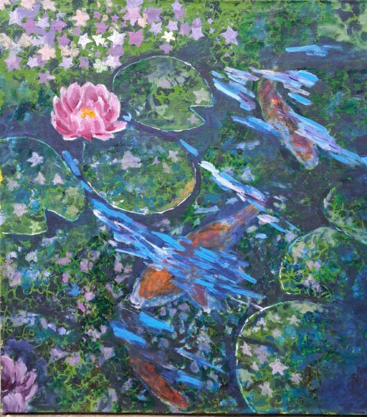 Fish and lotuses