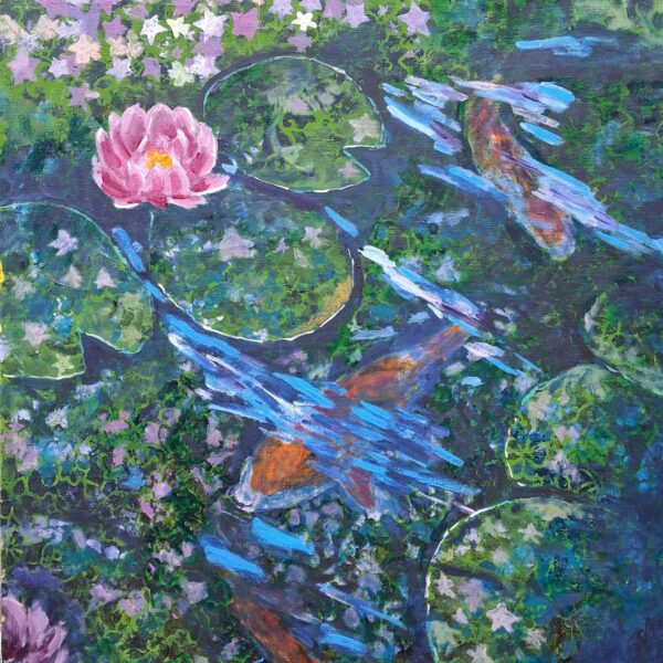 Fish and lotuses 